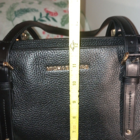 Black Leather Tote Bag